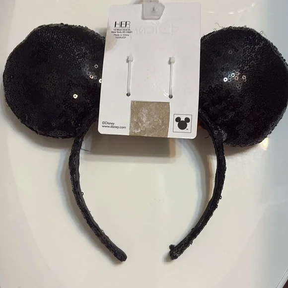 Disney Collection Girls Halloween Unicorn Minnie Mouse Ears Headband NEW - Picture 3 of 4
